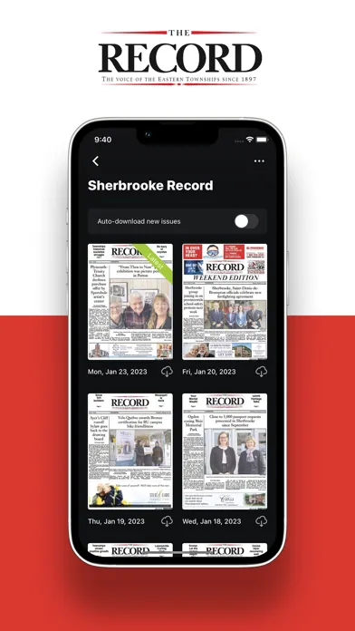 Sherbrooke Record स्क्रीनशॉट
