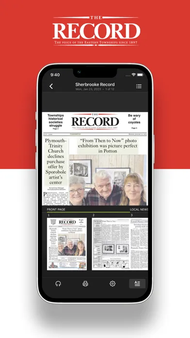 Sherbrooke Record स्क्रीनशॉट