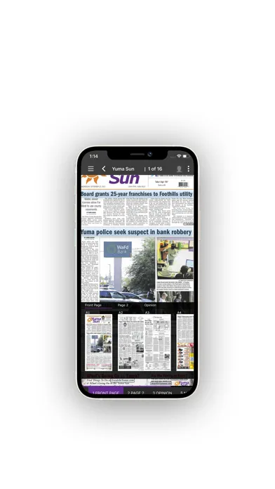 Yuma Sun e-Edition Screenshots