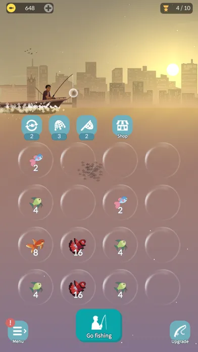 Скриншоты 2048 Fishing