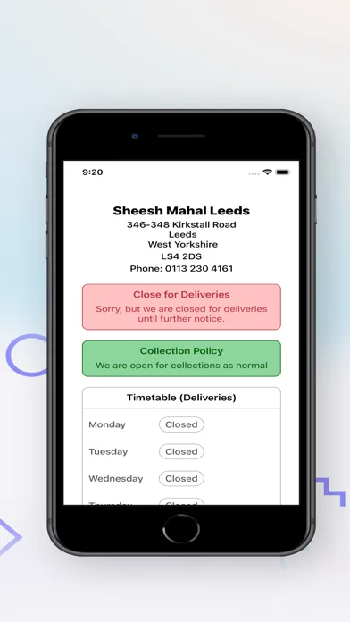 Sheesh Mahal Leeds स्क्रीनशॉट