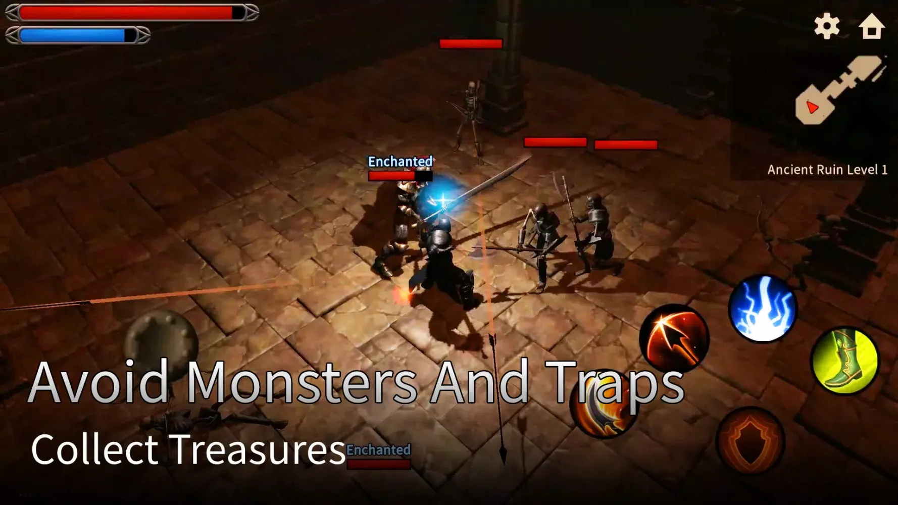 Warrior In Dungeon EZ Ekran Görüntüleri