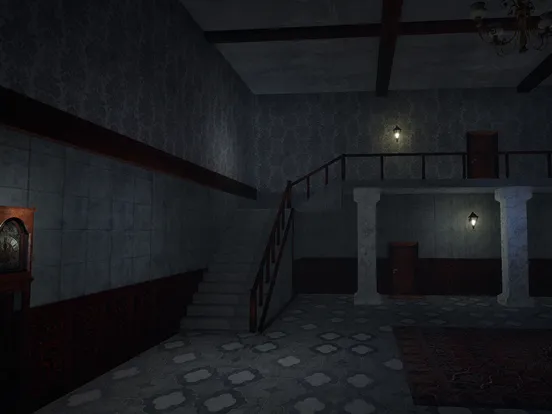 Capturas de tela do The Cross 3d Horror Game iPad 