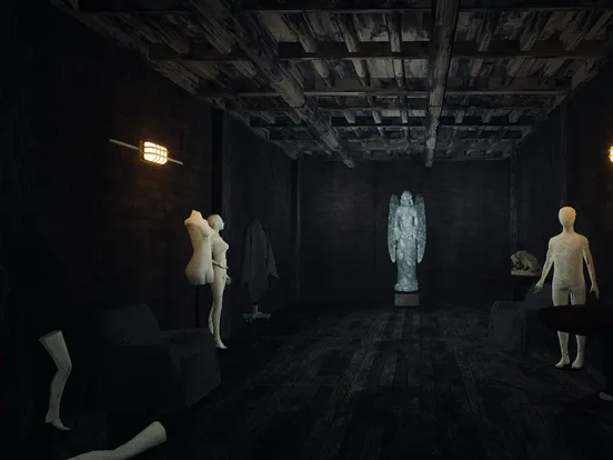 Capturas de tela do The Cross 3d Horror Game iPad 