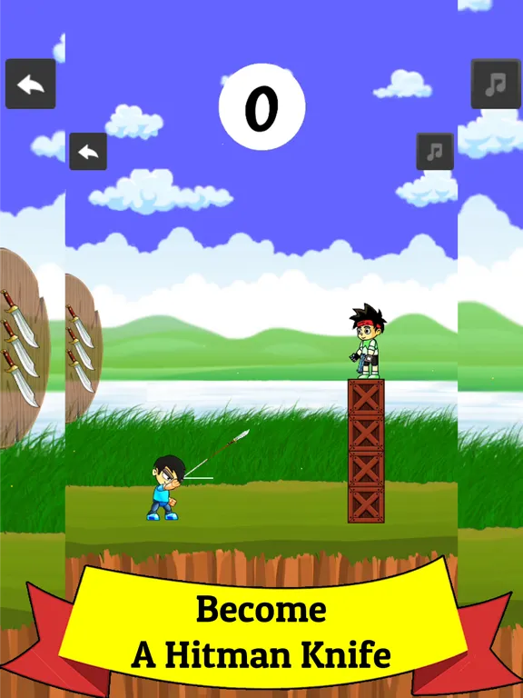 Tap Tap Knives: Knife Throwing iPad 應用截圖