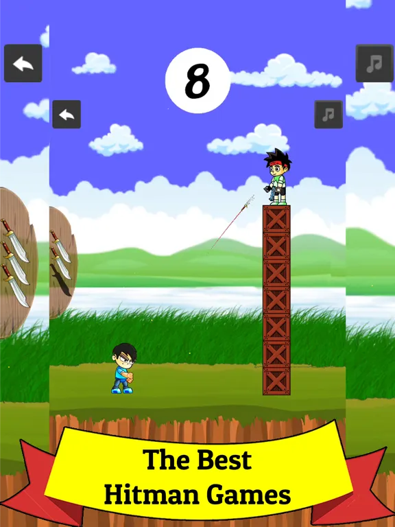Tap Tap Knives: Knife Throwing iPad 應用截圖