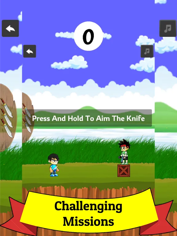 Tap Tap Knives: Knife Throwing iPad 應用截圖
