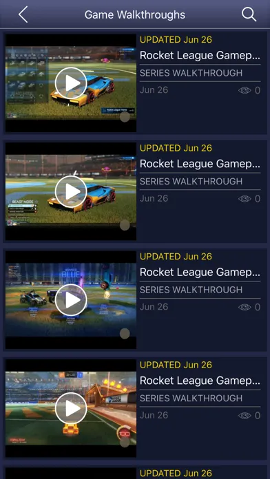 GameNets for - Rocket League Screenshots