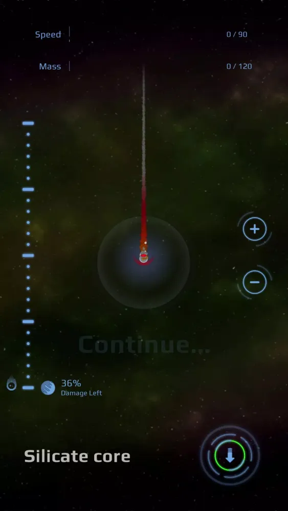 Destruction of Planets Meteor スクリーンショット