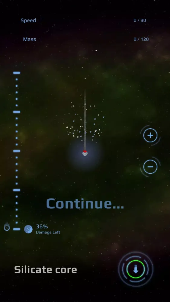 Destruction of Planets Meteor スクリーンショット