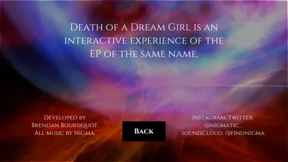 Tangkapan skrin Death of a Dream Girl