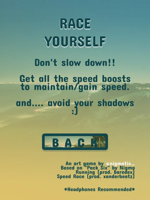 صور Race Yourself: The Game iPad 