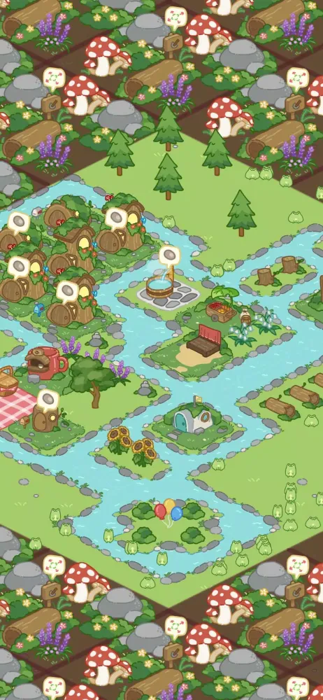 تصاویر Frog Town - Cute Frog Game