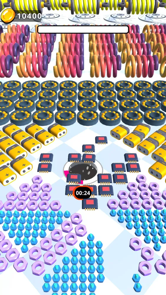 Zrzuty ekranu Collect and Race : Hole Master