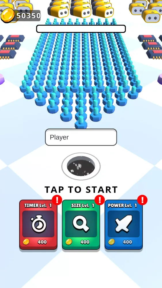 Zrzuty ekranu Collect and Race : Hole Master