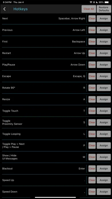 Ảnh chụp màn hình của Nik's Playback App