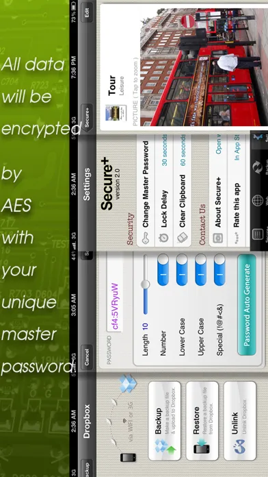 Secure+ password manager應用截圖