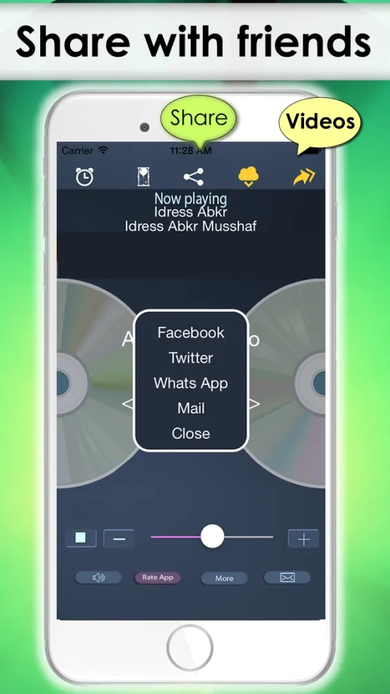 Zrzuty ekranu Al Quran آل القرآن Islamic audio tafsir app for iPhone - 24/7 voice holy Quraan prayers