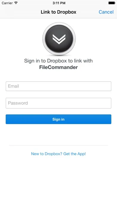 Captures d'écran de Free Mp3 music & video playlist creator and files manager for Dropbox