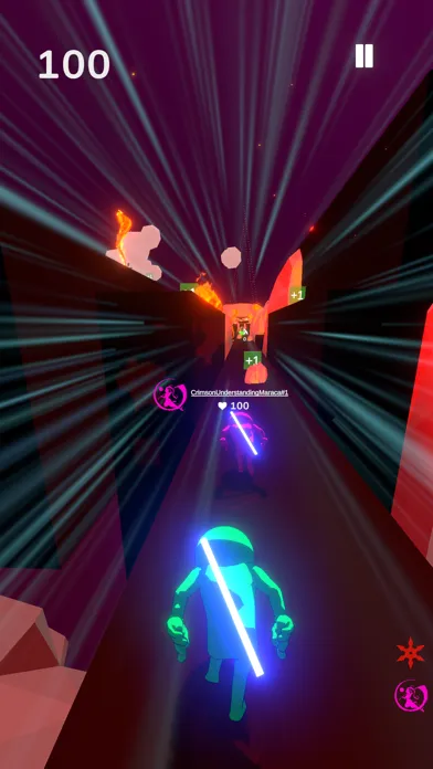 Capturas de tela do Ninja Battles Royale