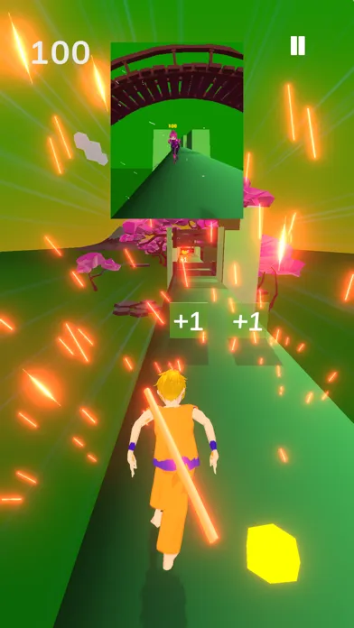 Capturas de tela do Ninja Battles Royale