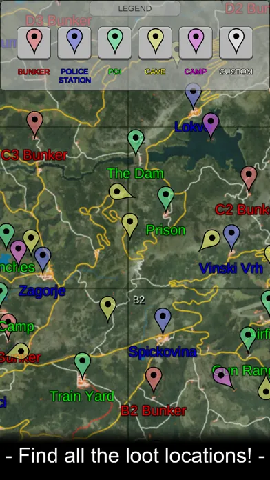 Map for SCUM スクリーンショット