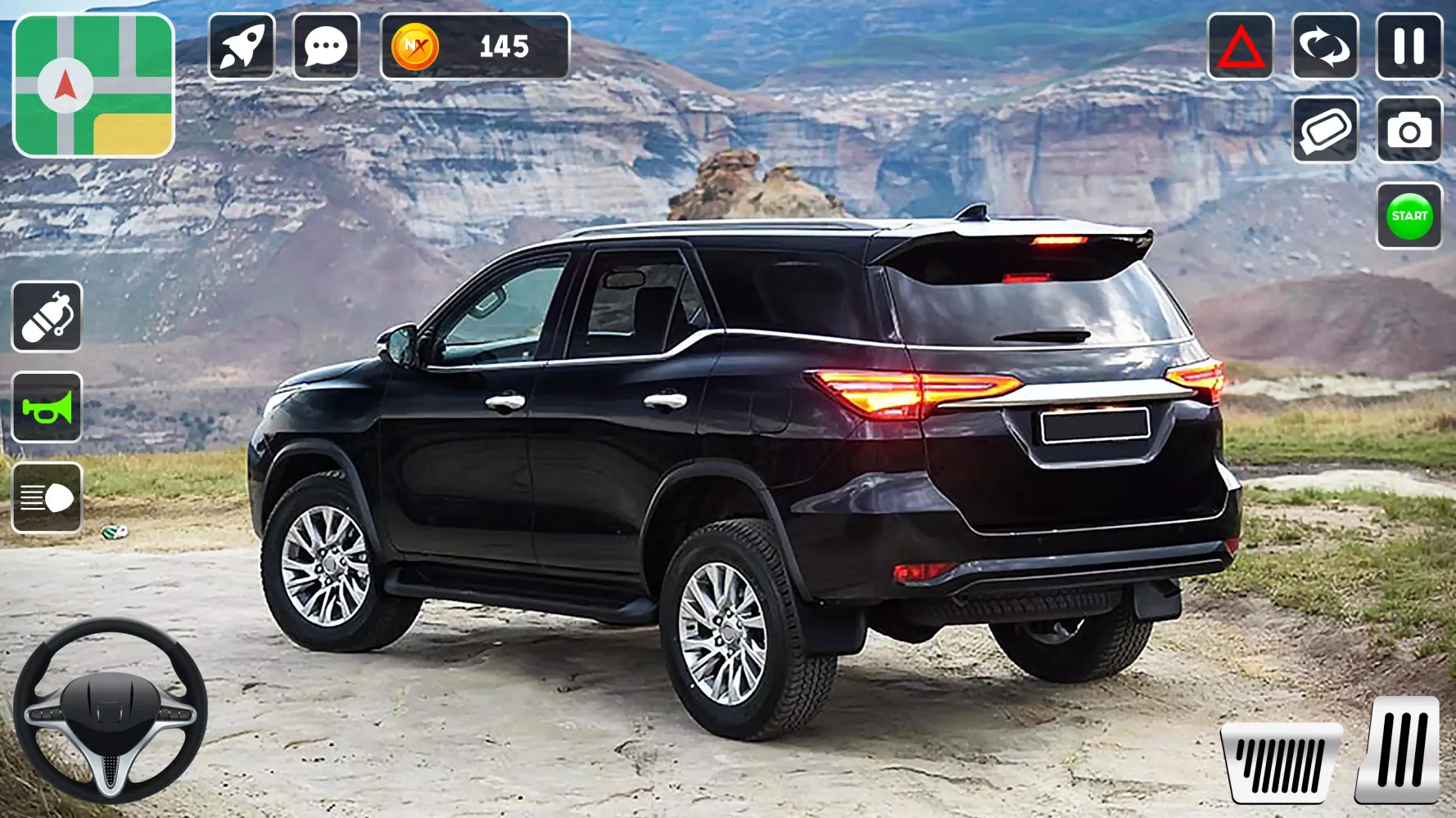 Fortuner Car Simulator Game 3D Screenshots