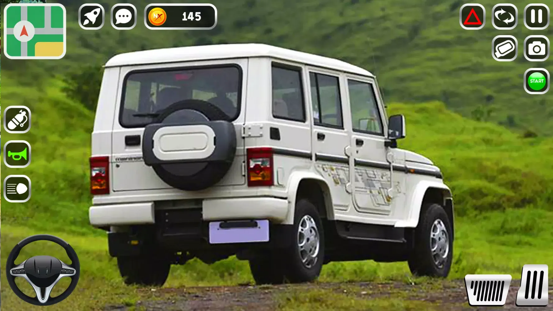 Tangkapan layar Bolero Car Game 3D Simulator
