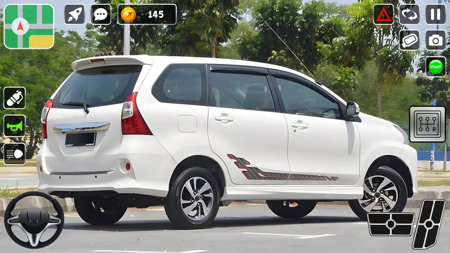 Avanza Car Game 3D Simulator Screenshots