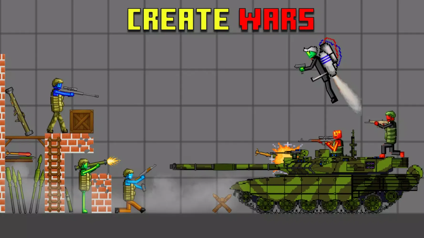 Pixel Sandbox: People Ragdoll Screenshots