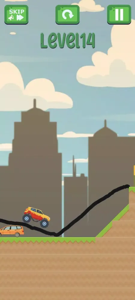 Capturas de tela do Draw Bridge