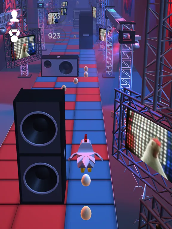Tangkapan skrin Techno Chicken iPad 