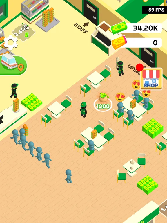 ภาพหน้าจอของ Sandwich Tycoon iPad 