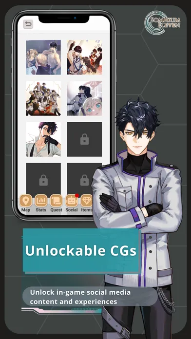 ภาพหน้าจอของ Somnium Eleven: Dating Sim RPG