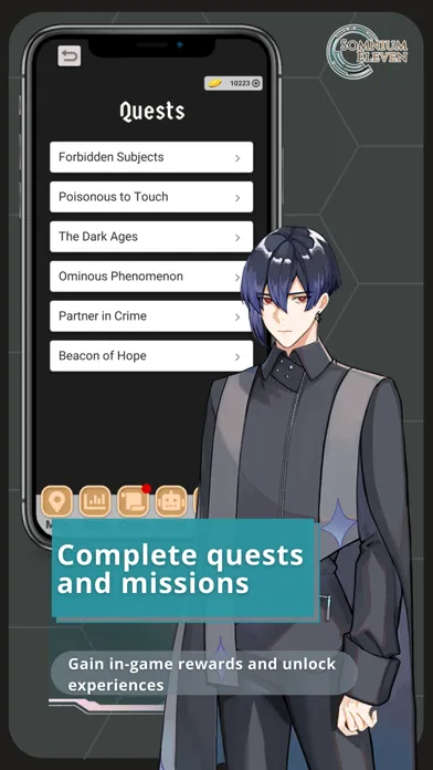 ภาพหน้าจอของ Somnium Eleven: Dating Sim RPG