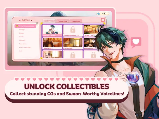 Sweetcore Brews - witchy otome iPad  스크린샷