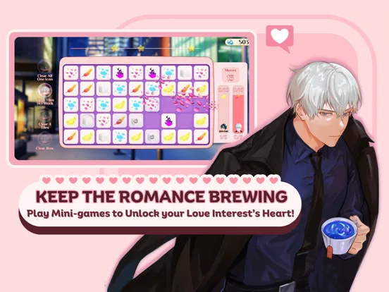 Sweetcore Brews - witchy otome iPad  스크린샷