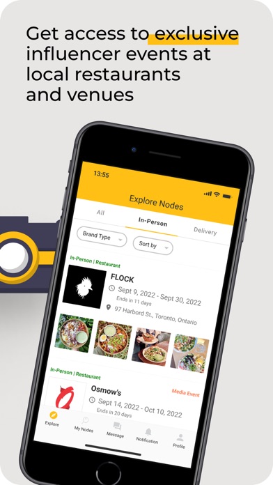 ภาพหน้าจอของ Node – Creators