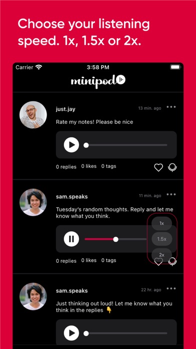 صور Minipod: Speak Your Mind