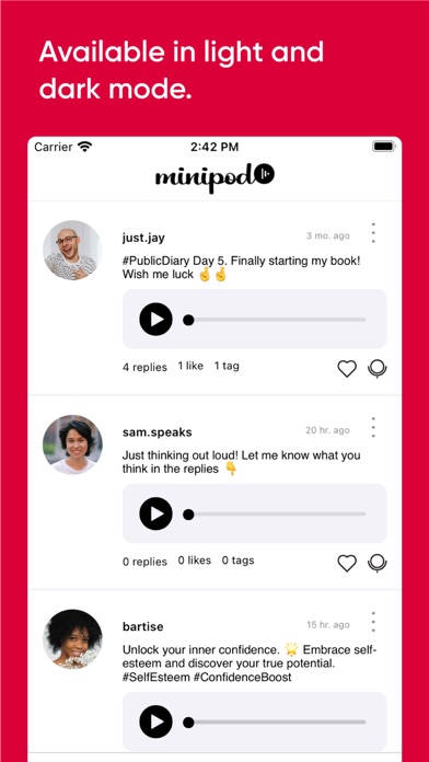 صور Minipod: Speak Your Mind