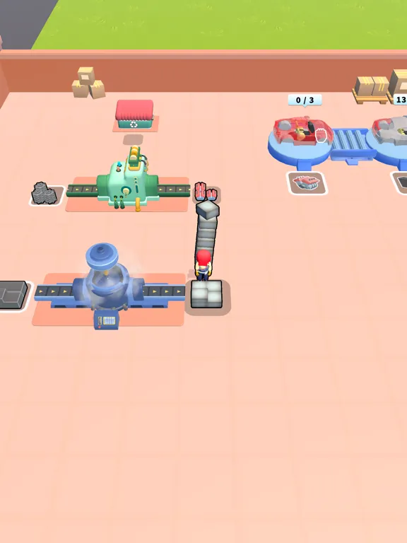 Screenshot di Car Factory Idle 3D! iPad 