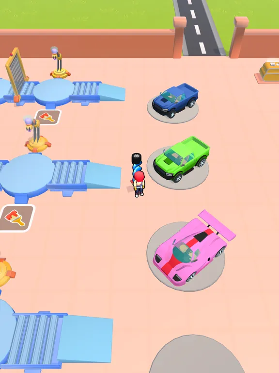 Screenshot di Car Factory Idle 3D! iPad 