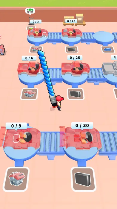 Screenshot di Car Factory Idle 3D!