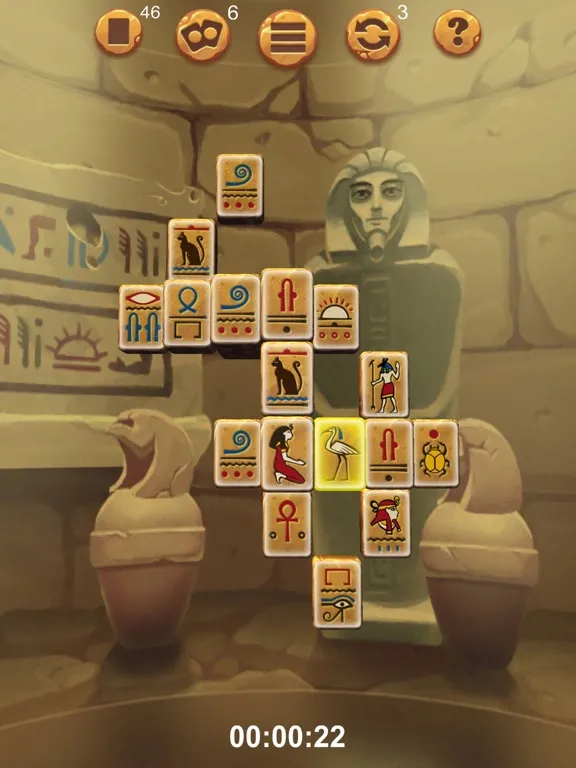صور Doubleside Mahjong Cleopatra iPad 