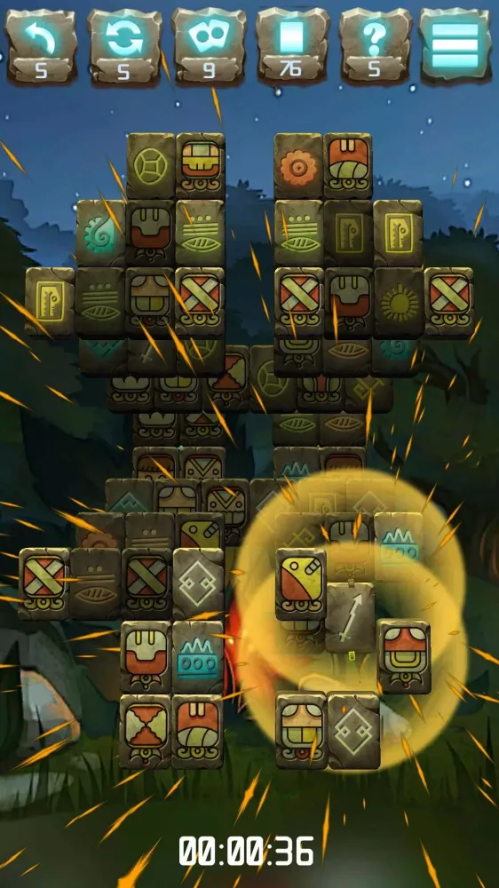 Capturas de tela do Mahjong Amazonka II