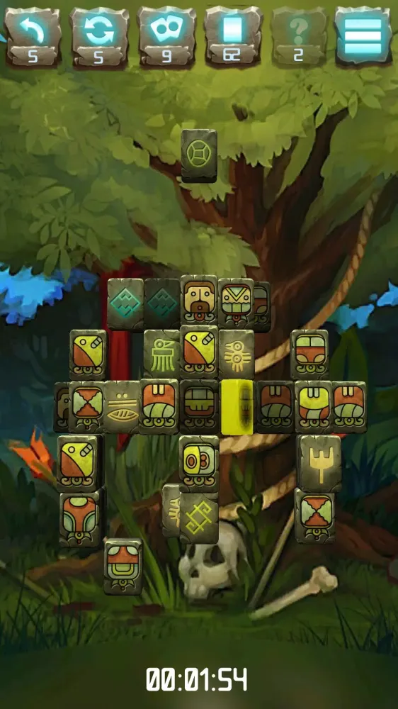 Capturas de tela do Mahjong Amazonka II