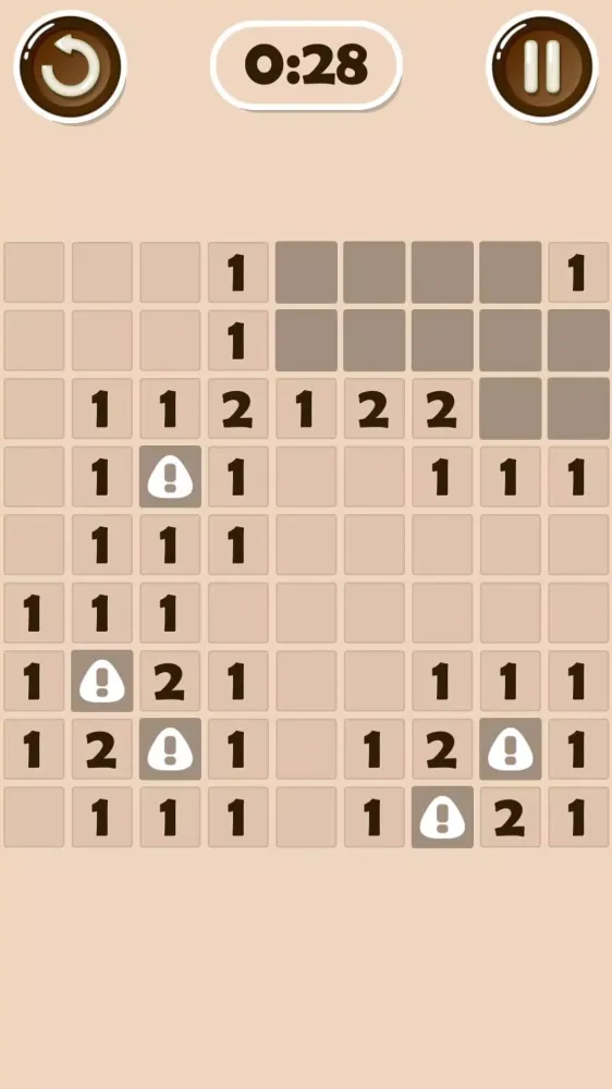 Zrzuty ekranu Puzzle game: Real Minesweeper