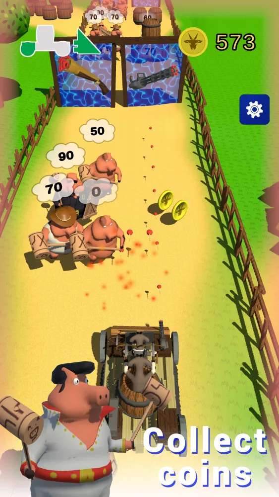 Goats vs. Pigs: Fury Road Screenshots