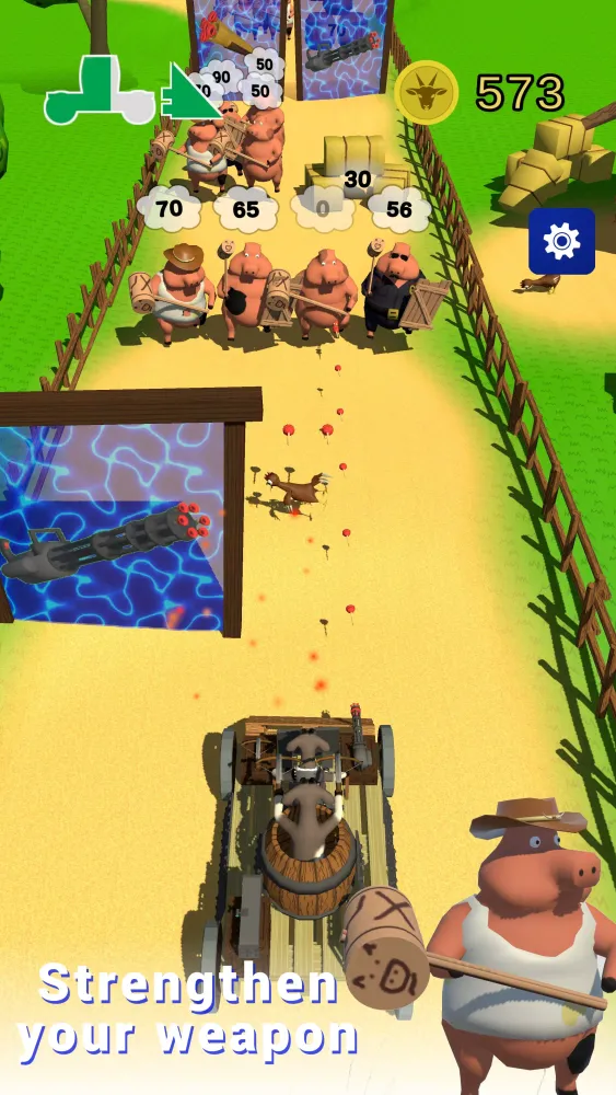 Goats vs. Pigs: Fury Road Screenshots