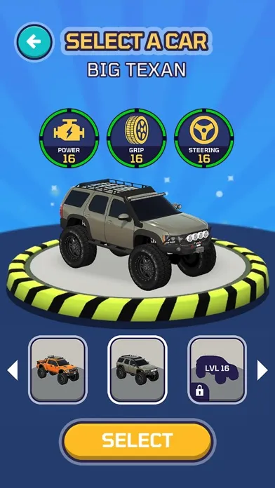 Tangkapan skrin Hyper Hill Climb